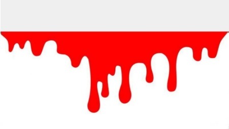 Zdjęcie oferty: Naklejka wlepa samochodowa sztuczna krew