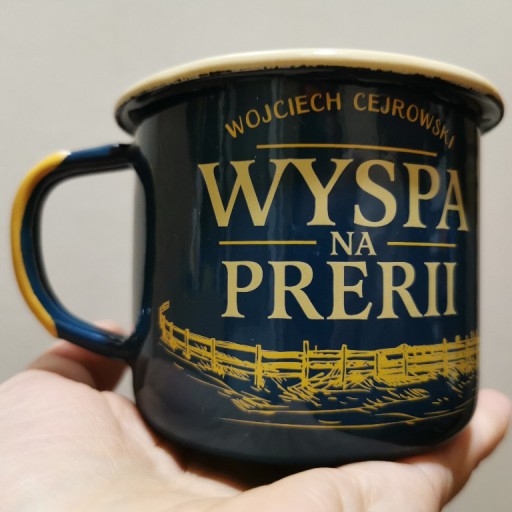 Zdjęcie oferty: Kubek garnuszek Wyspa na prerii Wojciech Cejrowski