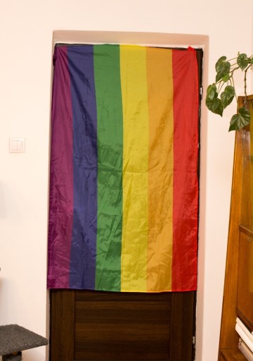 Zdjęcie oferty: Duża flaga tęczowa, LGBT