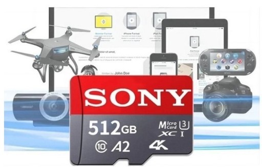 Zdjęcie oferty: Karta pamięci SONY Ultra mikro SD 512GB 10A2U3 4K 