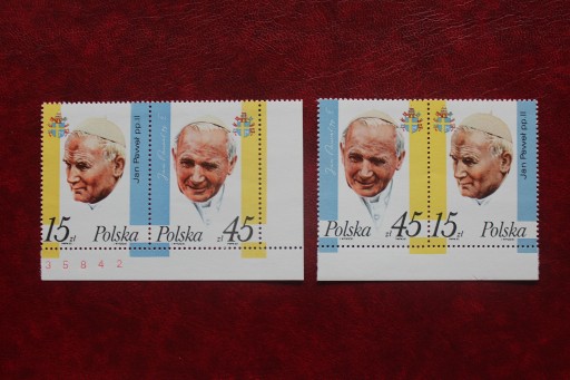 Zdjęcie oferty: Fi 2951-52. III wizyta papieża JP II w Polsce.