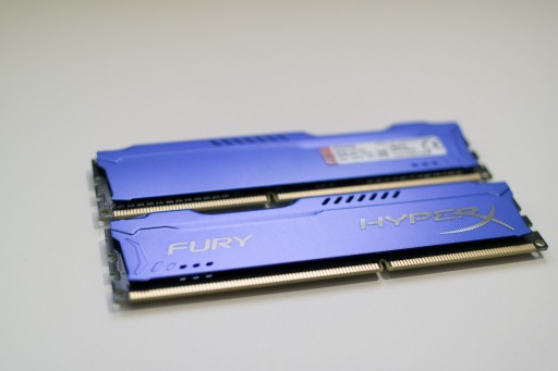 Zdjęcie oferty: Pamięć RAM DDR3 HyperX Fury 2x 4GB CL10 1600MHZ