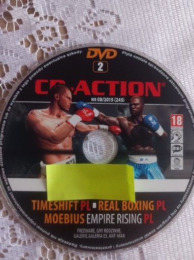 Zdjęcie oferty: Timeshift  DVD CD-Action nr 245