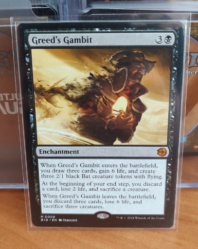 Zdjęcie oferty: Karta Magic: the Gathering - Greed's Gambit