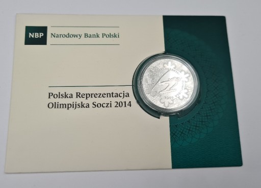 Zdjęcie oferty: 10 zł Polska Reprezentacja Olimpijska Soczi 2014