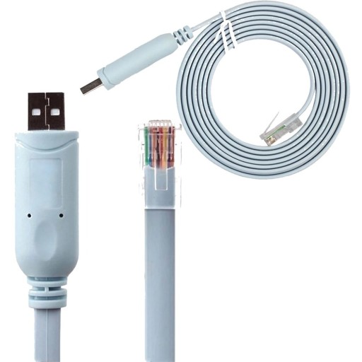 Zdjęcie oferty: 2 x RJ45 kabel konsolowy Cisco RS232 USB 2.0