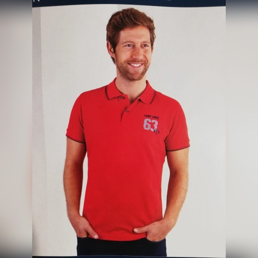 Zdjęcie oferty: Koszulka polo Camp David roz. M czerwona