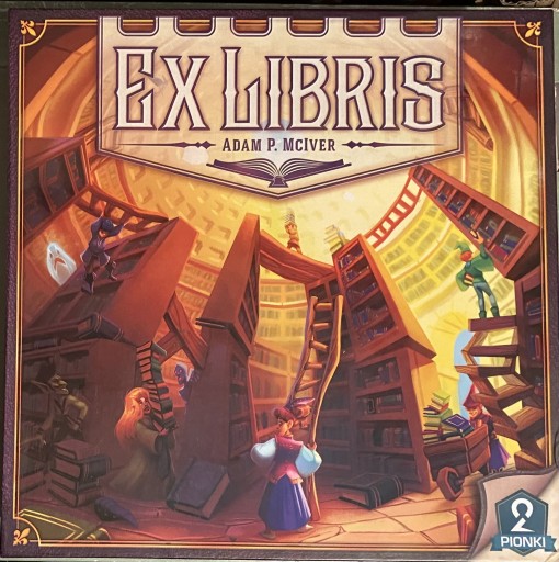 Zdjęcie oferty: Ex Libris - gra planszowa (2Pionki / Portal)