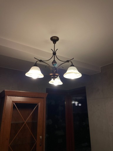 Zdjęcie oferty: Komplet 3 lamp wiszących + 1 stojąca