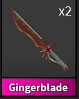 Zdjęcie oferty: Gingerblade Godly Murder Mystery 2 MM2 Roblox