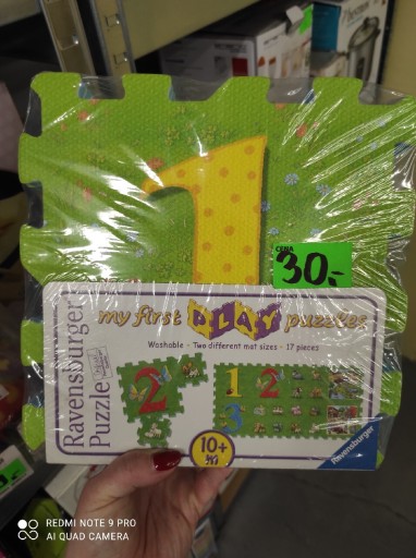 Zdjęcie oferty: Puzzle piankowe liczby 