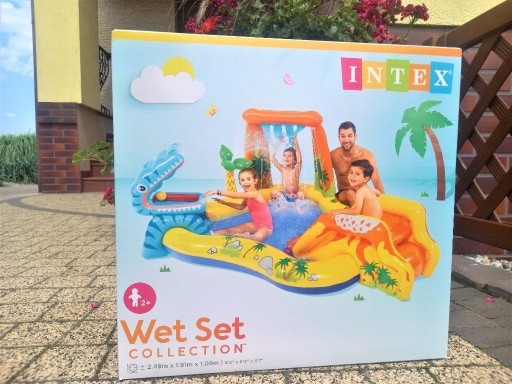Zdjęcie oferty: Nowy Basen Wodny Plac Zabaw Dla Dzieci Dino INTEX 
