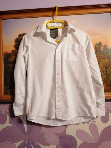 Zdjęcie oferty: Koszula biała chłopięca długi rękaw roz 146