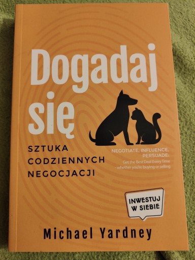 Zdjęcie oferty: DOGADAJ SIĘ SZTUKA CODZIENNYCH NEGOCJACJI YARDNEY 