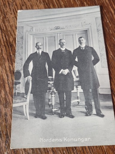 Zdjęcie oferty: Trzej królowie północy. Nordens konungar 1914