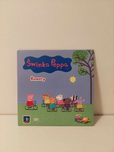 Zdjęcie oferty: Świnka Peppa Rowery vcd dvd cd film bajka 