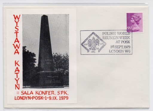 Zdjęcie oferty: POLONIK - Wystawa Katyń - Londyn 1979 rok