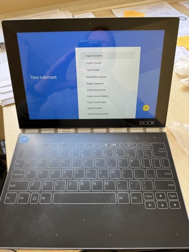 Zdjęcie oferty: Lenovo Yoga Book (YB1-X90L) Szary