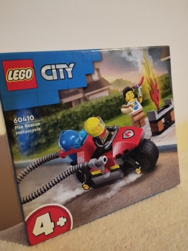 Zdjęcie oferty: LEGO City Strażacki motocykl ratunkowy 60410