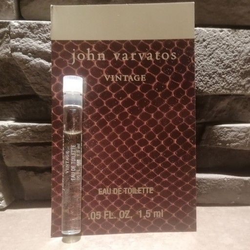 Zdjęcie oferty: JOHN VARVATOS VINTAGE męskie edt próbka 1,2 ml