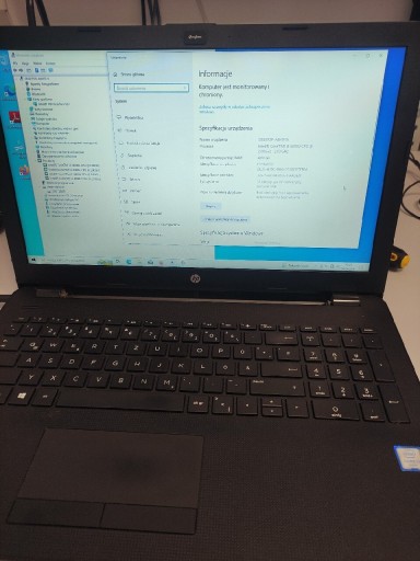 Zdjęcie oferty: Laptop HP TPN-C129 i3 6006u, SSD 128gb, 4GB ram 