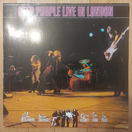 Zdjęcie oferty: Deep Purple Live In London 1982 EU VG+EX-