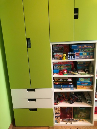 Zdjęcie oferty: Meble dziecięce IKEA Szafa+regał+ława z pojemnikie