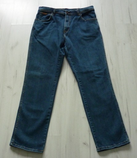 Zdjęcie oferty: Piękne męskie spodnie jeansowe WRANGLER rozm. XL jeans W36 L32 STRETCH