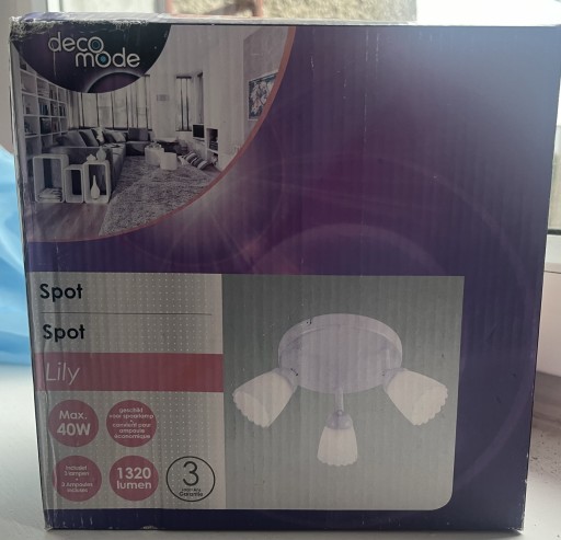 Zdjęcie oferty: Lampa Plafon deco mode lilys