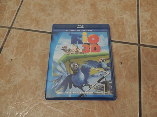 Zdjęcie oferty: Film Rio Blu-ray 3D i Blu-ray PL