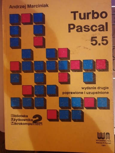 Zdjęcie oferty: Turbo Pascal 5.5 - Andrzej Marciniak