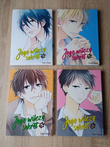 Zdjęcie oferty: Manga Jego wilczy sekret - tomy 1-4 (komplet)