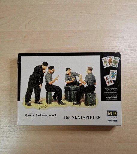Zdjęcie oferty: Masterbox pancerniacy WH grają w karty 1/35