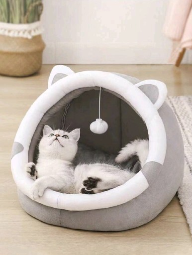 Zdjęcie oferty: Łóżko dla Kotów do 7kg z Szarymi Uszami