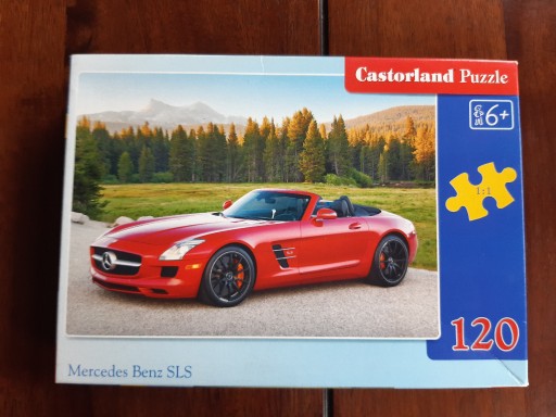 Zdjęcie oferty: Puzzle Mercedes Benz SLS 120 elementów