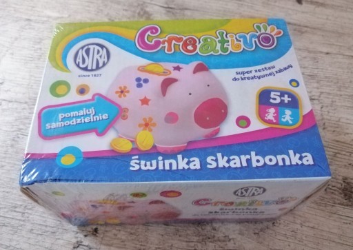 Zdjęcie oferty: Astra Świnka Skarbonka. Creativo. 