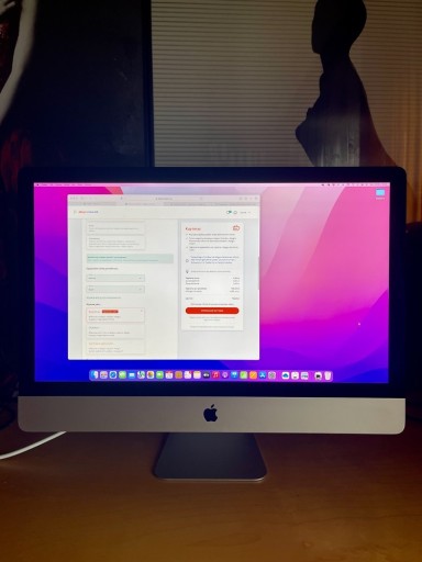 Zdjęcie oferty: iMac 5K, late 2015, 27 cali, i5, 24 RAM, 2 TB