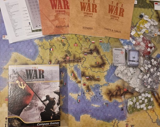 Zdjęcie oferty: The War Europe 1939-1945 wyd. Compass Games