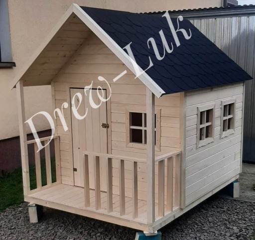 Zdjęcie oferty: Duży drewniany domek dla dzieci 