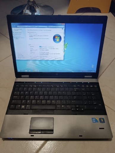 Zdjęcie oferty: Laptop HP ProBook 6550b i5/3GB/250 Gb
