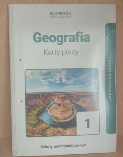 Zdjęcie oferty: Geografia karty pracy