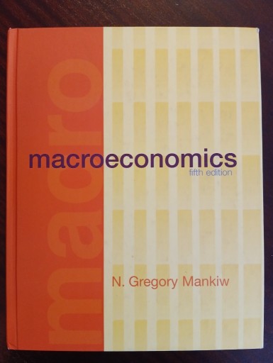 Zdjęcie oferty: N. Gregory Mankiw – Macroeconomics (fifth edition)