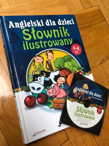 Zdjęcie oferty: Angielski dla dzieci Słownik ilustrowany + CD