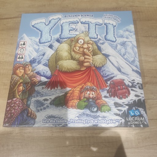 Zdjęcie oferty: Yeti gra planszowa folia 