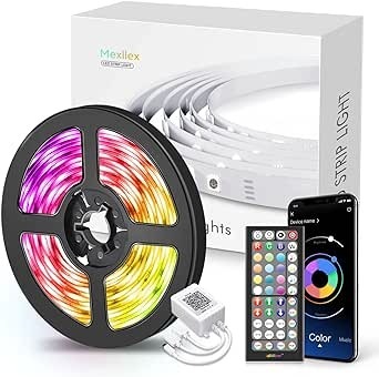 Zdjęcie oferty: Taśma LED, 15 m, Bluetooth RGB LED, zmiana kolorów