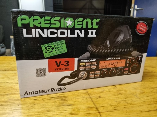 Zdjęcie oferty: CB radio President Lincoln II V3 fabrycznie NOWE