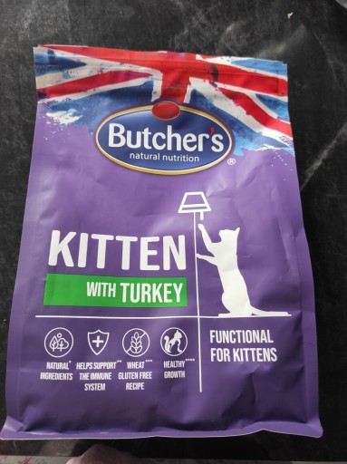 Zdjęcie oferty: Sucha karma dla kota indyk Butcher's