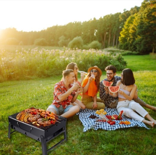 Zdjęcie oferty: GRILL TURYSTYCZNY PRZENOŚNY SKŁADANY WALIZKA GRILL