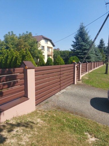 Zdjęcie oferty: Panel Metalowy Sztachety Ogrodzeniowy 17.5cm Bramy