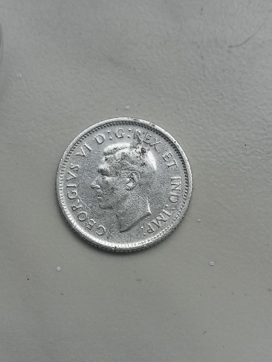 Zdjęcie oferty: Kanada 10 cent 1942 r srebro 